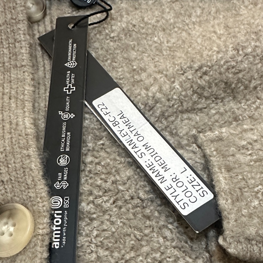 Lyla + Luxe nwt Stanley sweater jacket - Picture 12 of 13